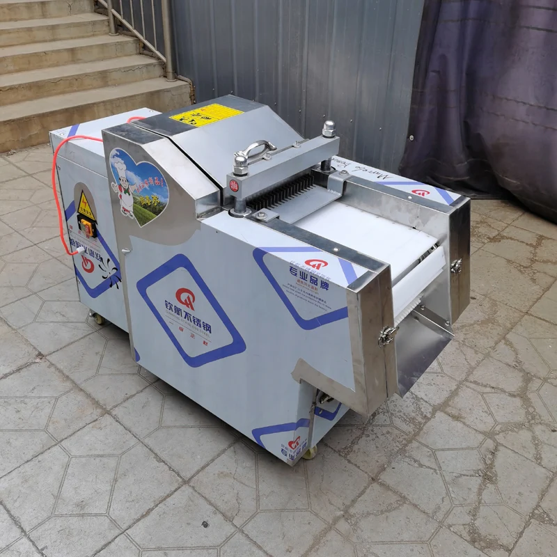Industrial Chicken Nugget Cutter Meat Dicing Machine Chicken Breast Cutting Machine 4