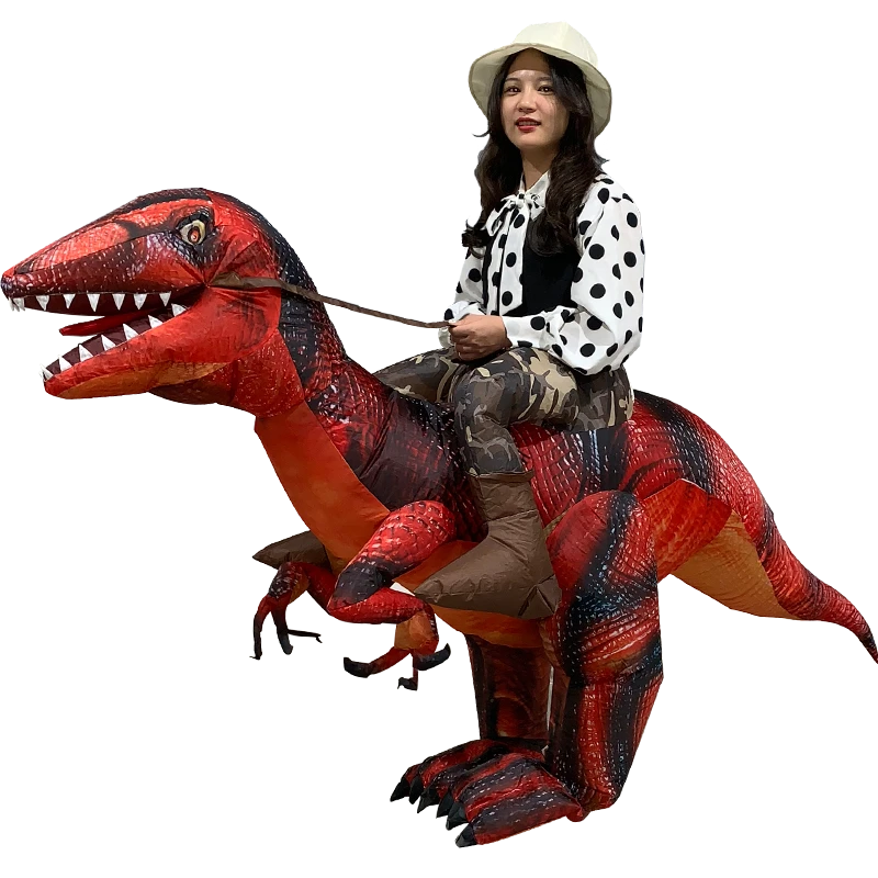 pasatiempo en progreso Gladys Disfraz inflable de dinosaurio para niños y adultos, traje de Cosplay para  Halloween, T REX|Ropa y accesorios de peluche| - AliExpress
