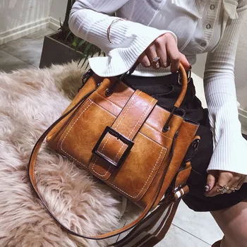 

Woman Messenger bagss Shoulder Vintage bags Ladies Crossbody bags Handbags Female Tote pu