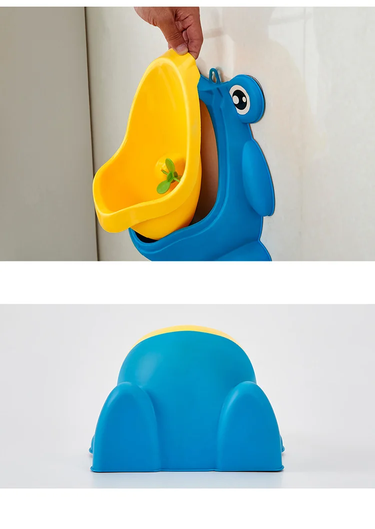 Fixado na Parede do Bebê Gancho Menino Potty Toalete Treinamento Crianças Sapo Suporte Vertical Infantil Criança Banheiro Mictório 11 Cheap Academia de bebê
