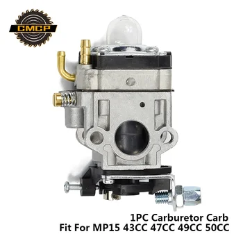 

1pc Carburetor Chainsaw Fit For 1E40-5 MP15 43CC 47CC 49CC 50CC Carburetor Carb Gasoline Chainsaw Spare Parts