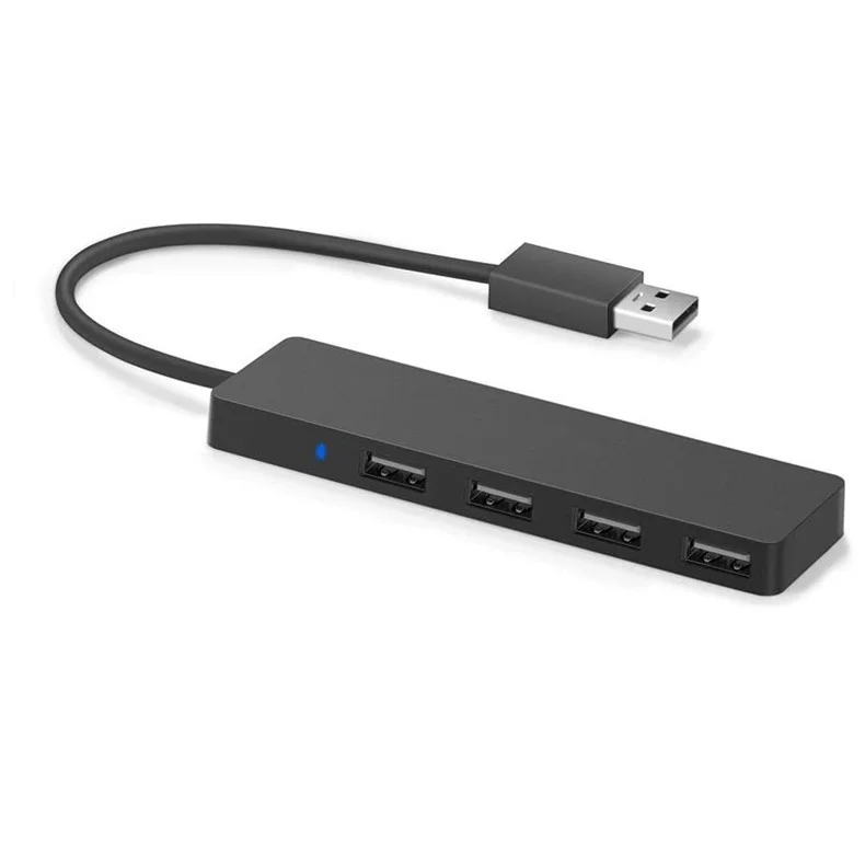 Длинный портативный usb2.0hub компьютер USB один на четыре разветвитель док-станция