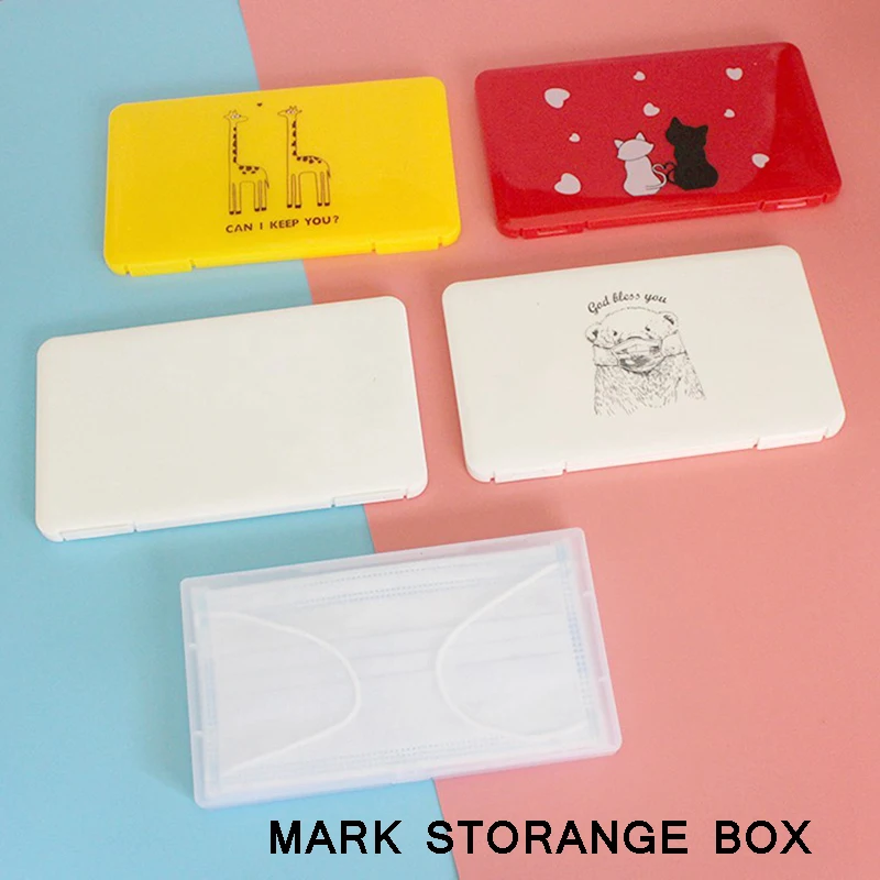 Portable Face Masks Organizer Dustproof and Moisture-Proof Cover Holder Mask Storage Seal Box Household Accessories (2)