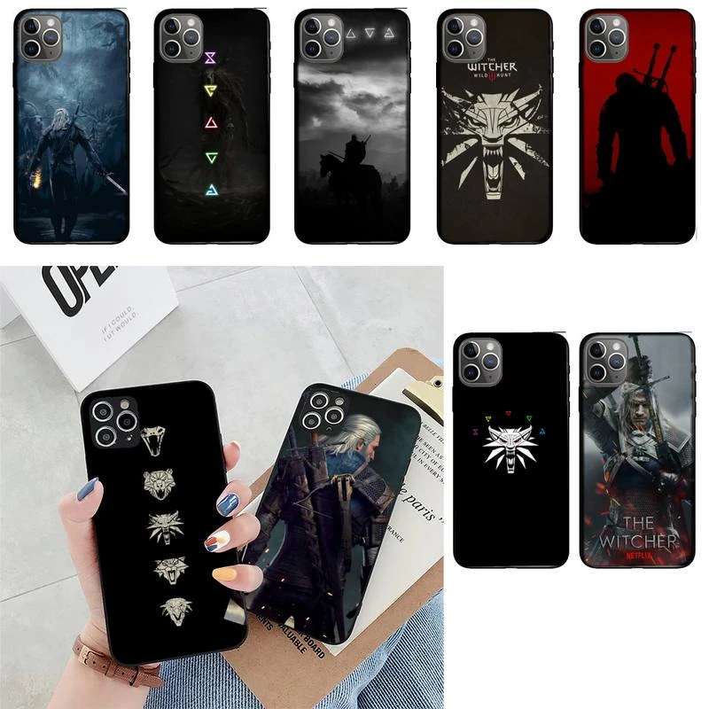 iphone 11 wallet case The W-Witcher Phone Case For iPhone 13 12 Mini 11 Pro XS Max X XR 7 8 Plus iphone xr waterproof case