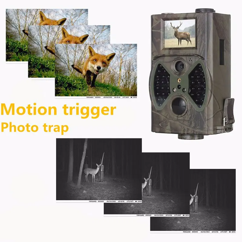  Huting Camera Video Recorder Night Vision Take Photo Animal IR Hunting Camera Trail Camera Portable