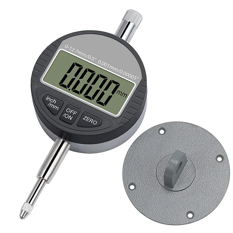 

0-12.7mm/0.5 Inch Range Gauge Digital Dial Indicator Precision Tool 0.01mm/0.0005 Inch Tester Tools