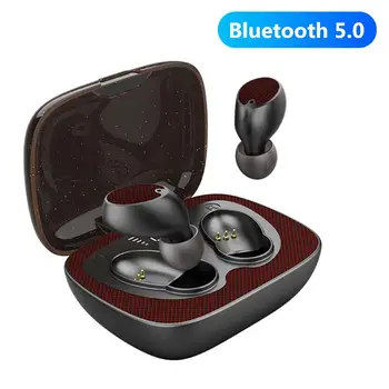 

Bluetooth 5.0 Stereo In-Ear Wireless Earphones with Digital Display Charge Box