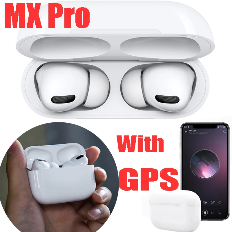 

wireless earbud MX Pro tws 1:1 air 3 sports Bluetooth earphone original Noise Cancelling Gift headset Not i200000 i90000 i500TWS