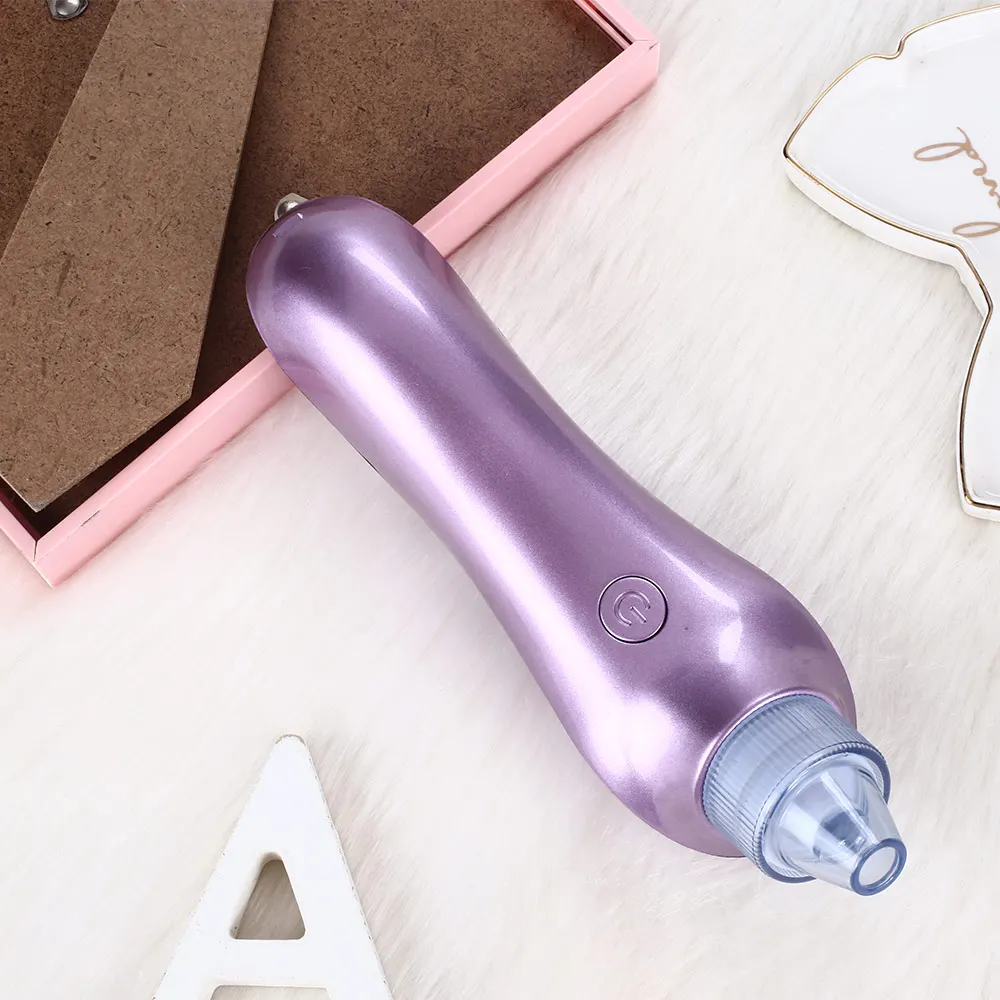 purple Очищающее средство для лица, оборудование для удаления угрей, аппарат для красоты лица, очиститель для черной головы, Быстродействующее эффективное, модный АБС-пластик, 2 цвета - Цвет: purple