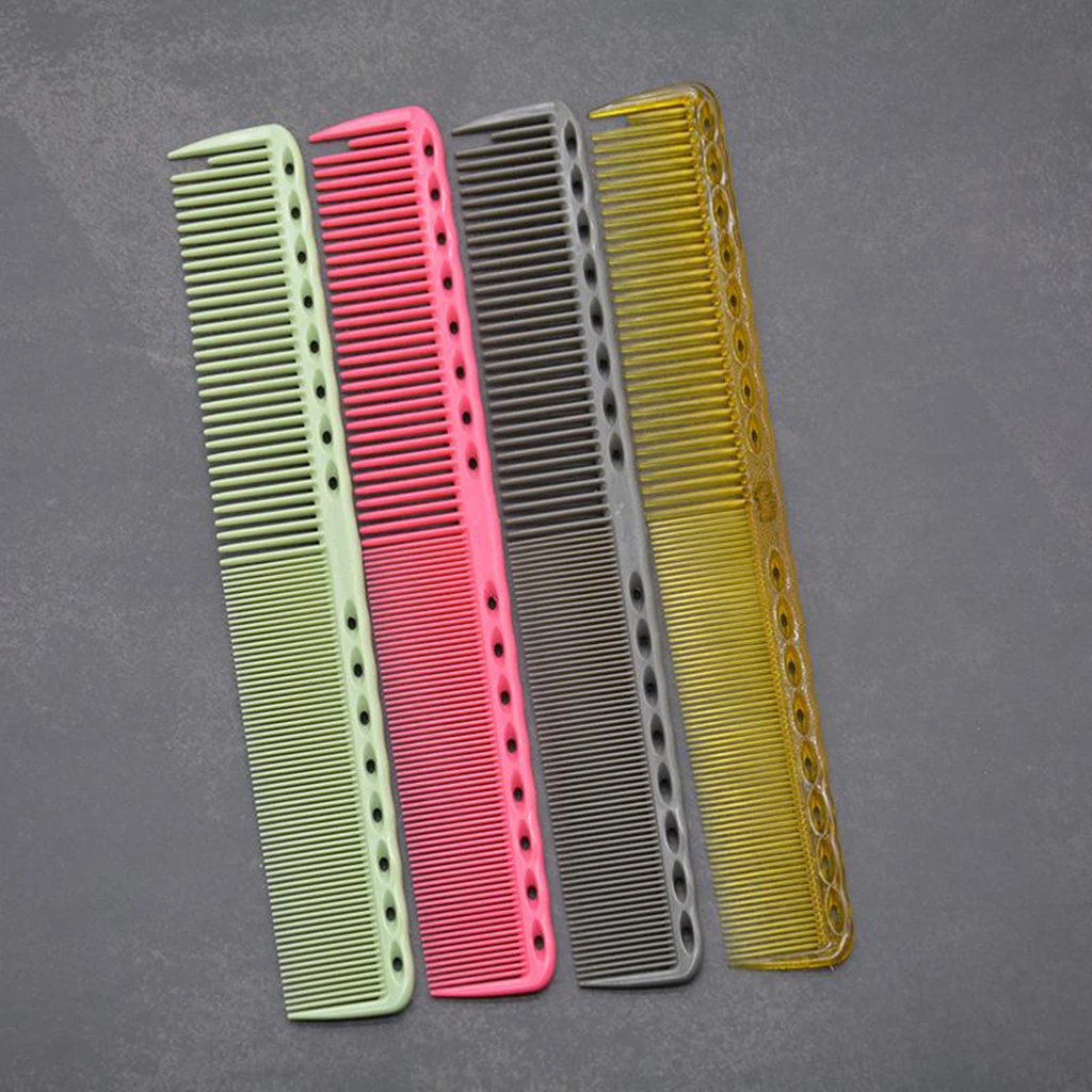 4x Professional Barber Salon Fine Tooth Hair Styling Cutting Weaving Comb