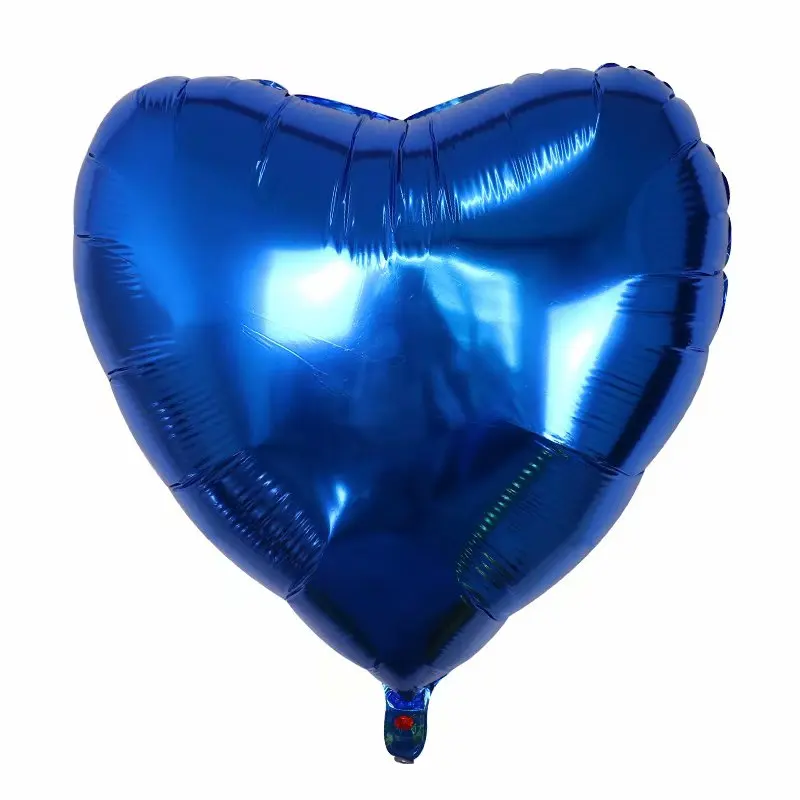 75 см в форме сердца алюминиевые шары надувные из фольги для дня рождения гелиевый воздушный шар Globos Свадебные украшения ко Дню Святого Валентина - Color: Light Grey