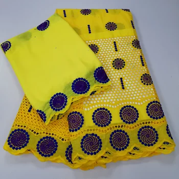 

STILL FLY swiss voile lace fabric 2020 high quality lace latest frecnh lace fabric dubai fabric cotton dry lace 5+2yard/lot