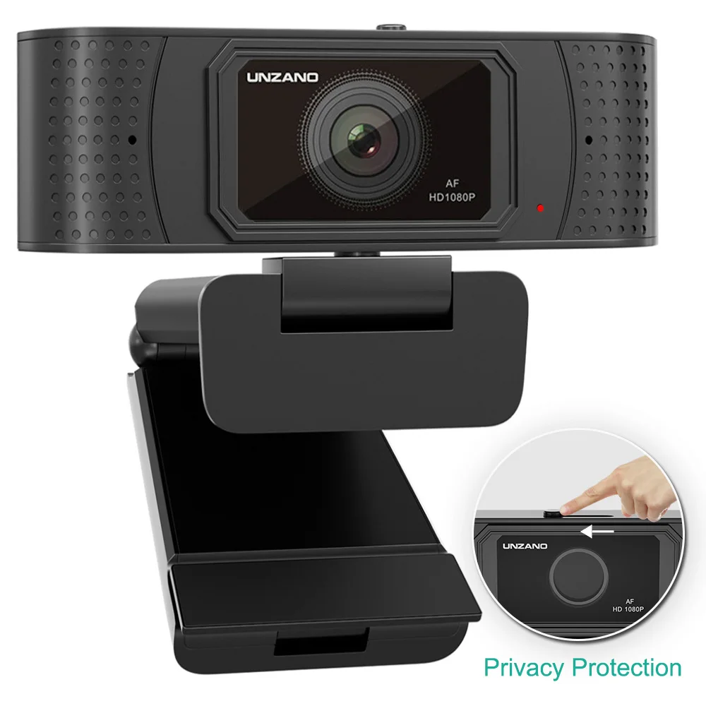 

HD Webcam 1080p With Privacy Shutter Streaming Web Camera With Microphone USB Camera for PC Laptop Desktop Skype YouTube Xbox