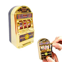 Мини Фруктовый игровой автомат рукоятка детская игрушка счастливый джекпот портативная игровая консоль Забавный подарок Кемпинг Пикник
