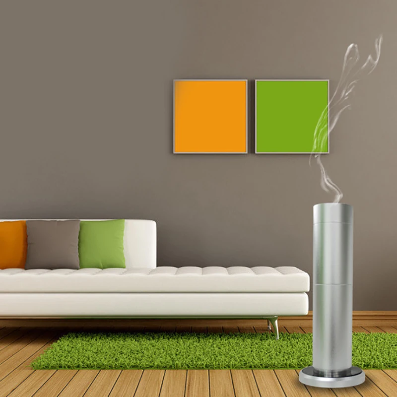 

300 Cubic Meter Office Aroma Essential Oil Diffuser Ultrasonic Air Purifier Timer Function Scent Unit Essential Oil A