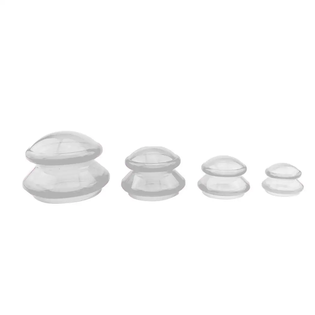 Вакуумное средство против целлюлита Cupping чашки силиконовый корпус 35-75 мм/1,4-3,0 дюймов 47-10 мм/1,9-2,8 дюймов Массажная терапия