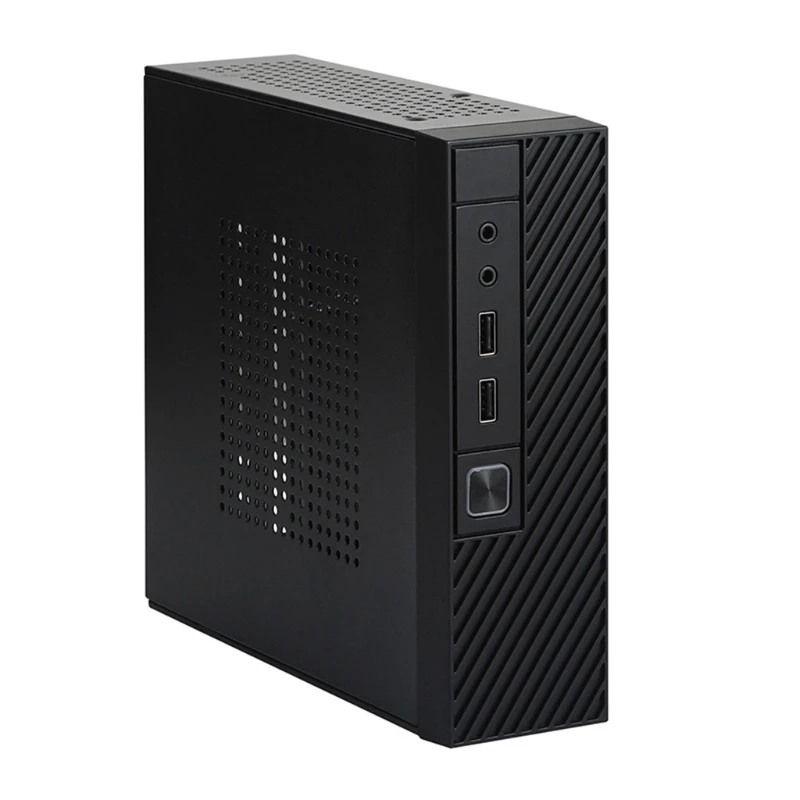 Custodia Htpc Mini Itx Gaming Pc Chassis Desktop Micro Chassis Home Theater Scatola Per Computer Personale Custodia Piccola 87Hd
