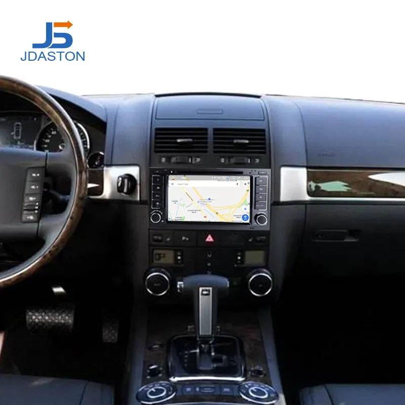 JDASTON Android 10 0 автомобильный мультимедийный плеер для VW Touareg Multivan T5 2004 2011 2 Din радио GPS