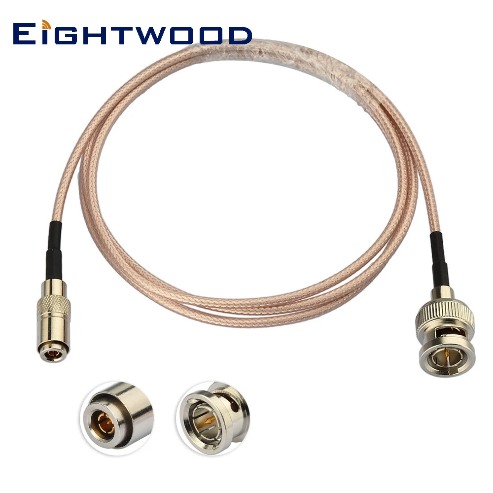 Otto Cavi 3G Hd Sdi Din 1.0/2.3 Maschio A Bnc Maschio Codino Rg179 75 Ohm Per Blackmagic Hyperdeck Navetta Canon C300 Sony Fs5