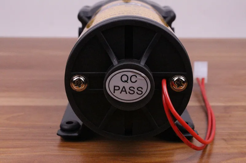 400 gpd 24 فولت تيار مستمر مضخة التناضح العكسي أجزاء تصفية المياه مضخة مياه العالمي 400 جرام 500 جرام نظام التناضح العكسي مضخة الحجاب الحاجز