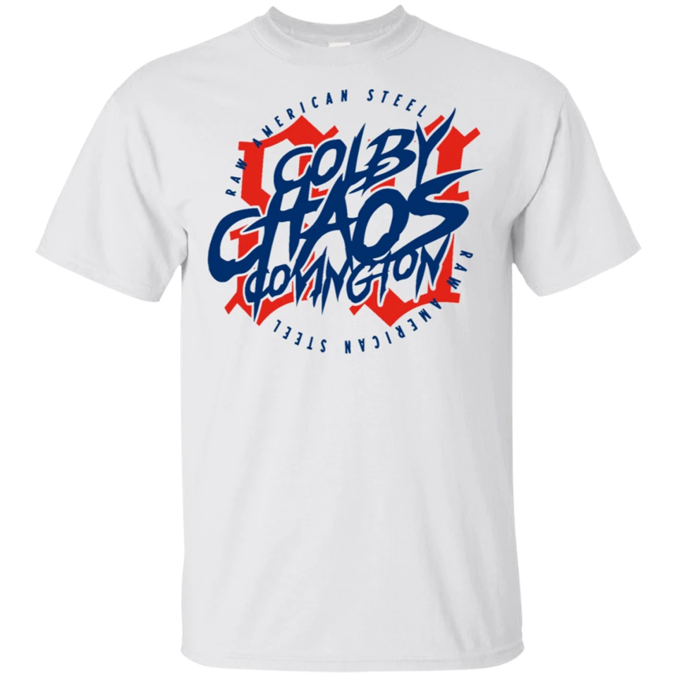 Футболка Colby Covington Мужская футболка S 3Xl с короткими рукавами классические