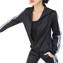 Y26S7117 куртка на молнии для бега женская спортивная куртка с длинным рукавом для фитнеса и йоги топ для бега быстросохнущая спортивная одежда