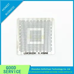 10 шт./лот lge35230 ЖК-дисплей BGA стальная сетка размер чипа стальная сетка lge35230 стальной сетки