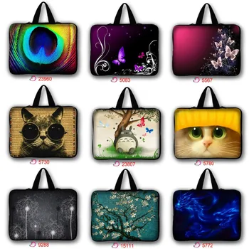 

laptop sleeve bag 10 11.6 13.3 15 15.6 17 17.3 inch netbook handle sleeve case smart cover for Cool man and girl T#030
