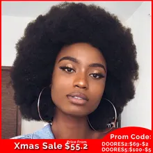 Афро кудрявые парики для женщин, парик на шнуровке Remy, Пуффи, кудрявые человеческие волосы, парики короткие, Боб, парики на кружеве Doores 150