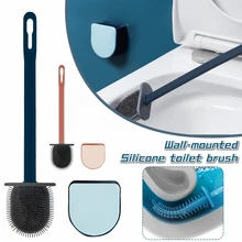 Aliexpress - Toilet Brush Water Leak Proof With base Toilet Bowl Cleaner Brush Wall Mount Holder Deep Cleansing Toilet Brush Bathroom Tools