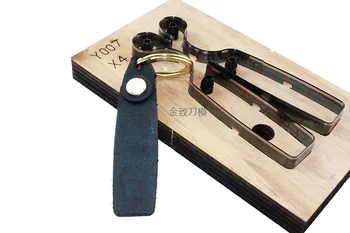 

Cutting Die for Keychain Fashion Decoration Laser Knife Mold Handmade Leathercraft Tools Goods Custom DIY Wooden Steel Cutter