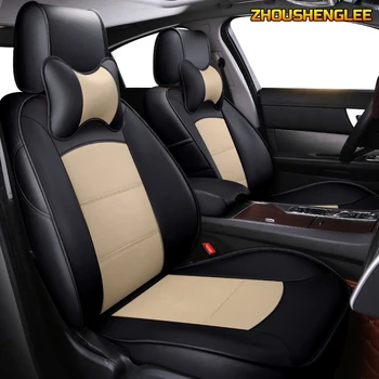 

ZHOUSHENGLEE Custom Leather car seat covers For Mercedes-Benz Viano GLK GLA GL CLA CLS CLK SLK GLE GLS GLC Vito seat cover cars
