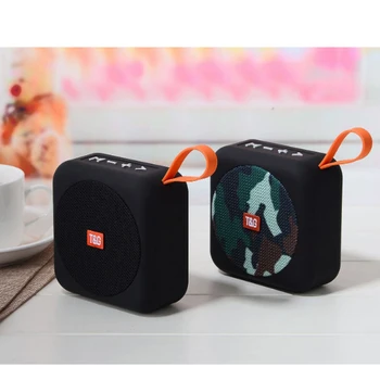 

Wireless Mini Bluetooth Speaker Stereo Portable Speakers Subwoofer Bluetooth with SD FM Outdoor Column Loudspeaker