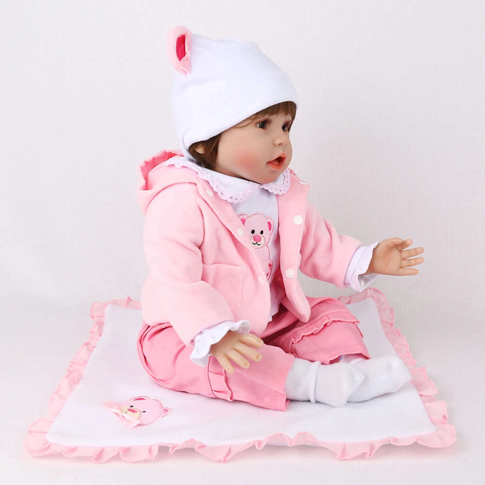 NPKDOLL Reborn Baby полностью виниловые игрушки Реалистичные Bebe дети поддельные младенческие развивающие ванны дети Playmate Babe Boneca