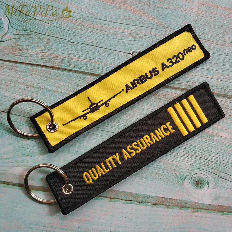 A320 KEYCHAIN flight crew keychains