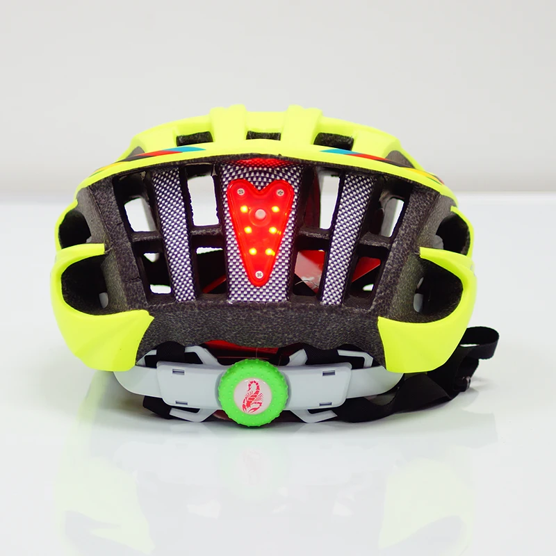 Сверхлегкий чехол для велосипедного шлема с светодиодный свет горный велосипед Горный Дорожный велосипедный шлем обувь для мужчин и женщин, Capacete De Bicicleta