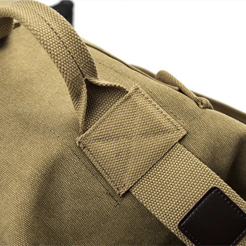 Large Capacity Men Women Travel Bag Tactical Climbing Backpack Hiking Bags Canvas Bucket Shoulder Sports Bag