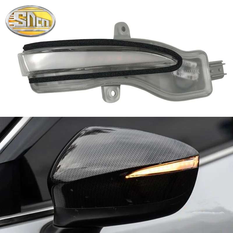 

LED Light Dynamic Turn Signal Side Mirror Blinker Indicator For Mazda CX-3 CX3 2016-2019 CX-4 CX-5 CX5 2016 2016.5 Facelift