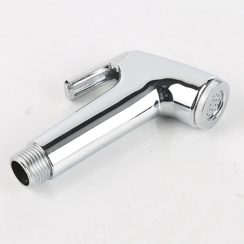 

Manufacturers Hot Sales Handheld Bidet Electroplated Supercharge Spray Gun Bathroom Flusher Small hua sa tao
