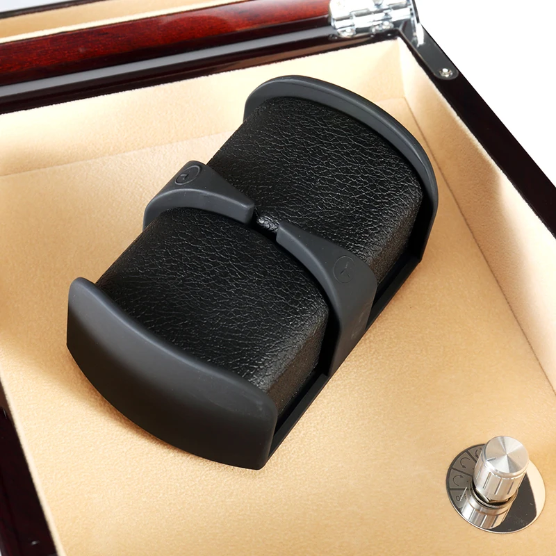 Часы Winder Box чехол для хранения шейкер дисплей автоматический деревянный один мотор 5 Слот Часы Winder вращение Органайзер держатель пианино