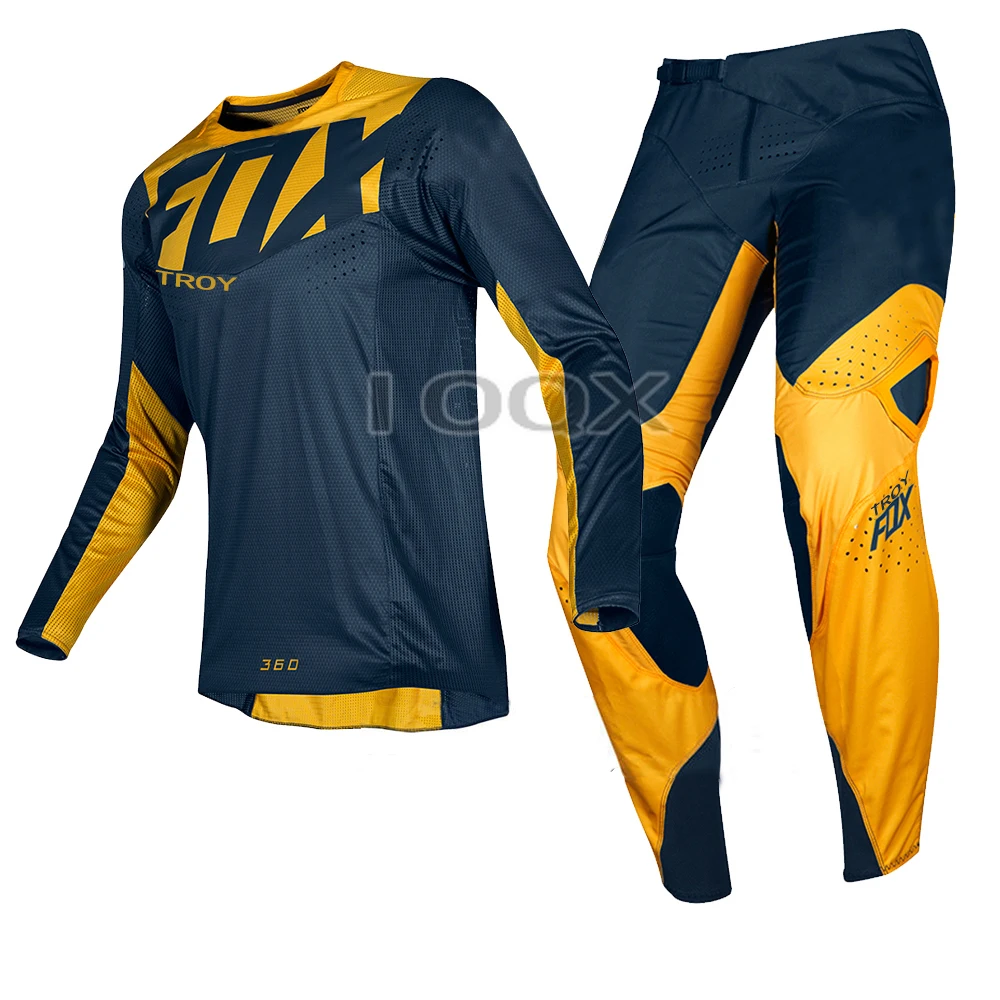 Новинка 2019 года! Комбинированный комплект оборудования для мотокросса TROY FOX MX Gear