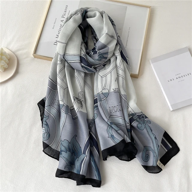 Multiple Styles Ladies Elegant Cotton Scarf Women Luxury Soft Print Shawl  Fashion Decorative Beach Scarf Foulard Femme - AliExpress