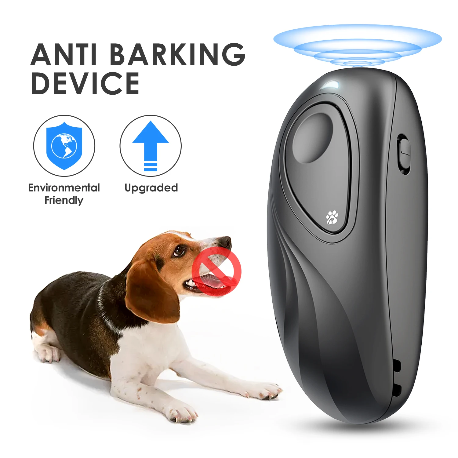 YFCX-1 Anti Barking Device Pet Dog Training Equipment Ultrasound Repeller Control Trainer Stop Bark Deterrents with Flashlight |