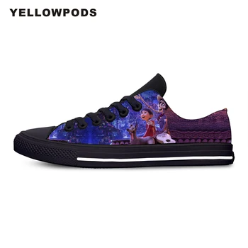 

Flats Classic Canvas Shoes Cute Vogue Handiness Funny Movie Coco Women Woman White Flats 3D Print Casual Fashion Shoes