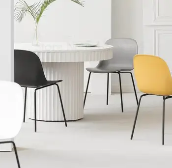 

Nordic Simple Dining Chair Net Red Chair Personality Modern Creative Negotiation Office Stool Designer Back Computer Chair