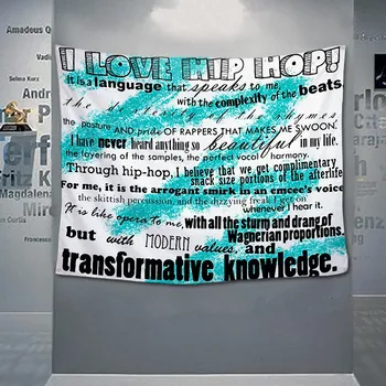 

Hip-Hop Music Rock Band Poster Large Retro Flag Banner HD Print Cloth Art Hanging Painting Tapestry Wall Sticker Bar Home Decor