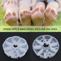 120 pcs/box Ingrown Pedicure Toenail Straightening Clip Toe Nail Sticker Patch Correction Tool Thin Reduce Pain Eliminate Rednes