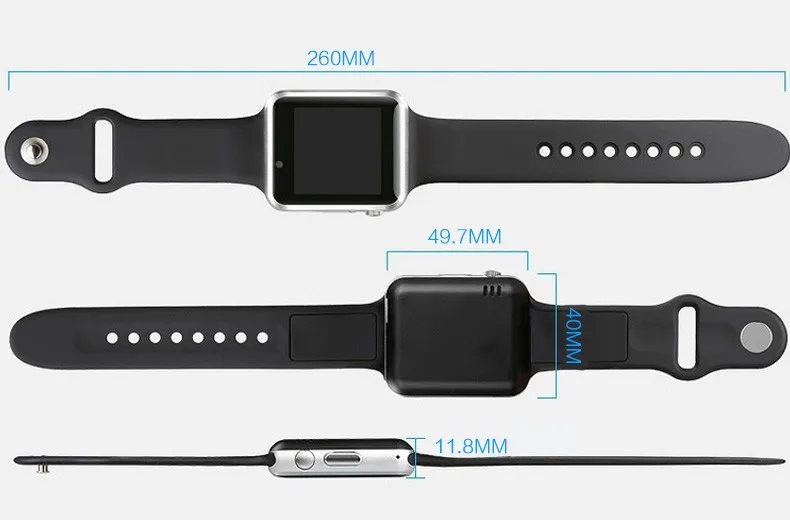 Наручные часы A1 Bluetooth, умные часы для мужчин, спортивные Шагомер с sim-камерой, умные часы для смартфонов на Android, Россия, хорошо, чем DZ09