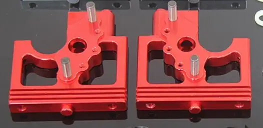 Side Mount S Настраиваемая труба/рычаг/Ступица колеса/дифференциальный металлический держатель Монтажная скоба для Losi Desert 1/5 4wd RMCK XCR грузовик багги XL DBXL(LOS05001 - Цвет: Side Mount S