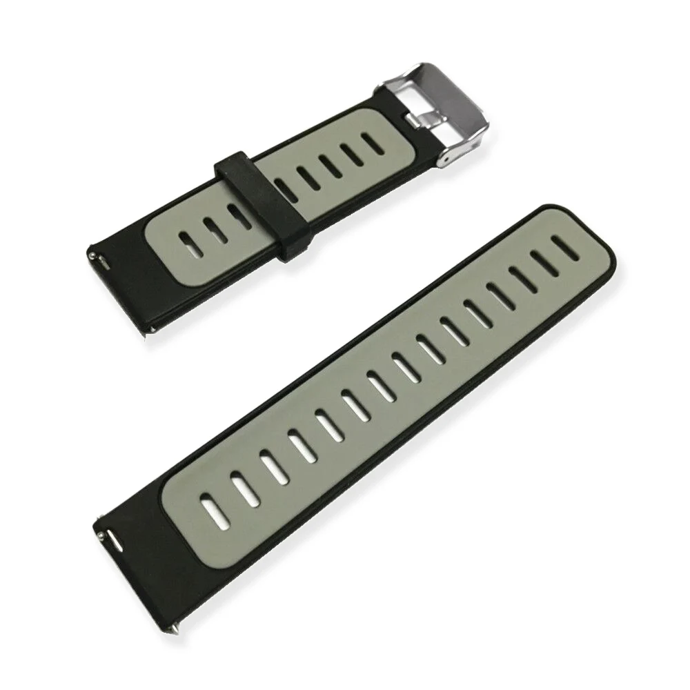 Для huawei Watch GT наручный ремешок для huawei GT 2 Смарт-часы с заменой ремешка браслет для Honor Watch Волшебные спортивные аксессуары - Цвет: Black gray